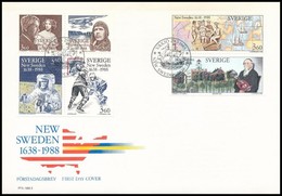 1988 Évforduló Sor Mi 1473-1478 FDC - Other & Unclassified