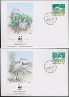 ** 1993 WWF: Gémek 4-es Csík Mi 705-708 + 4 Db FDC - Other & Unclassified