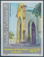 ** 1993 100 éves Nouméa Első Protestáns Temploma Vágott Bélyeg Mi 960 - Otros & Sin Clasificación