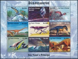 ** Sao Tomé és Principé 2004 Ősállatok: Dinoszauruszok - Sonstige & Ohne Zuordnung