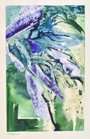 Szentgyörgyi Jelzéssel: Kompozició. Akvarell, Papír, 25×16 Cm - Sonstige & Ohne Zuordnung