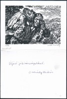 Csanády András(1929-): Jelenetek, 6 Db. Fametszet, Papír, Jelzett, 8×12 Cm - Other & Unclassified