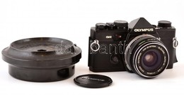 Olympus OM-2 Fényképezőgép, G. Zuiko Auto-W 28mm F/3.5 Objektívvel + Meopta Filmhívó Tank - Cámaras Fotográficas