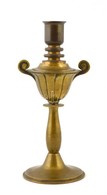 Bronz Gyertyatartó, M: 22,5 Cm - Other & Unclassified