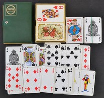 Vegyes Kártya Tétel, 7 Csomag, Közte Tartóban, Cirill Betűs - Sonstige & Ohne Zuordnung