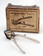 S. Pearson & Co. 000-Beard-Clipper "Especo" Borotva Eredeti Dobozában - Sonstige & Ohne Zuordnung