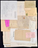 Cca 1889-1929 Vegyes Papírrégiség Tétel, Db:  Kötelezvények, Adásvételi és Ajándékozási Szerződések, Okmánybélyegekkel,  - Unclassified