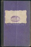 1905 Quittungsbuch, Német Nyelvű Számlakönyv, Okmánybélyegekkel - Ohne Zuordnung