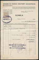 Cca 1940 3 Db Italos Számla - Ohne Zuordnung