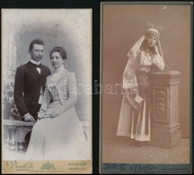 Cca 1910 Torboszlói Bereczky-család Műtermi Fotói, 3 Db, Kolozsvári Műtermekből, 20x10 Cm - Sonstige & Ohne Zuordnung