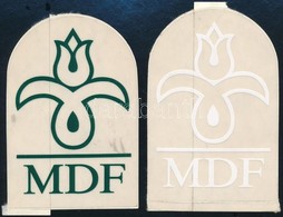 2 Db MDF Matrica - Advertising