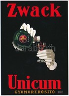 Zwack Unicum Gyomorerősízőm Modern Reklámos Képeslap - Werbung