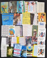Cca 1970-2010 Megközelítőleg 200 Db Vegyes Kártyanaptár - Advertising