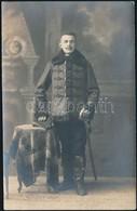 1915 Szeged, Haida József Huszár, Hátoldalon Feliratozott Fotó, 14×9 Cm - Sonstige & Ohne Zuordnung