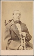 Cca 1865 Katonaportré, Keményhátú Fotó Carlo Di Sago Műterméből, 10×6 Cm - Sonstige & Ohne Zuordnung