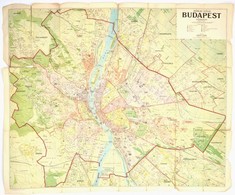 Cca 1947 Kókai-féle Budapest Térképe, 1:25.000, Terv.: Dr. Irmédi-Molnár László és Jäger Károly, Bp., Magyar Földrajzi I - Otros & Sin Clasificación