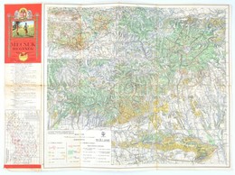 1929 A Mecsek-hegység, Kirándulók Térképe 20/a, Kiadja: Magyar Királyi Állami Térképészet, 48×55 Cm - Other & Unclassified