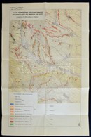 Cca 1930-1940 Aszód és Környékének Földtani Térképe, Földtanilag Felvette: Dr. Szentes Ferenc, 1:375.00, Bp. M. Kir. Föl - Sonstige & Ohne Zuordnung