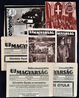 1936 Újság és Cikk Gyűjtemény Gömbös Gyula (1886-1936) Halálhíreivel, Ravatalával és Temetésével: Új Magyarság 1936. Okt - Ohne Zuordnung