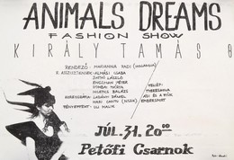 Animals Dreams Fashion Show - Király Tamás Plakát, 42×29 Cm - Other & Unclassified