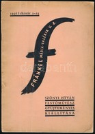 1936 Szőnyi István Festőművész Gyűjteményes Kiállítása. 1936. Feb. 2-25. Kállai Ernő Bevezetőjével. Fränkel Galéria. Bp. - Ohne Zuordnung