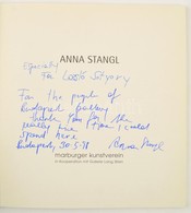 Anna Stangl 2 Könyve:   Dr. Brigitte Borchhardt-Birbaumer-Robert Pfaller: Anna Stangl. Wien, én., Marburger Kunstverein. - Ohne Zuordnung