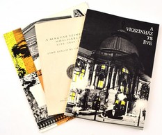 Dr. Székely György: Nemzeti Színház 125 éve. Bp., 1962, Kossuth. Papírkötésben.+ A Vígszínház 75 éve. Szerk.: Dr. Székel - Sin Clasificación