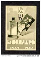 Carte De Parfum HABANITA (Molinard) (Ref.87880) - Anciennes (jusque 1960)