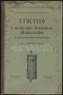 Csörgey Titus: Útmutató A Mesterséges Fészekodvak Alkalmazásához és Egyéb Madárvédelmi Intézkedések. Magyar Ornithologia - Sin Clasificación