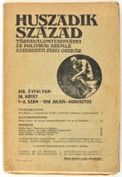 Jászi Oszkár: Huszadik Század. Társadalomtudományi és Politikai Szemle. Bp., 1918, Új Magyarország. Papírkötés. - Non Classificati