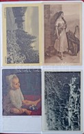 **, * 64 Db RÉGI Képeslap Albumban: Magyar Városok és Motívumok / 64 Pre-1945 Postcards In An Album: Hungarian Towns And - Unclassified
