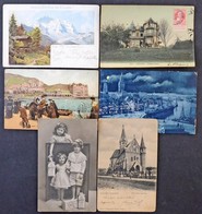 **, * 84 Db Főleg RÉGI Képeslap Vegyes Minőségben: Magyar és Külföldi Városok és Motívumok / 84 Mostly Pre-1945 Postcard - Ohne Zuordnung