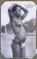 **, * Kb. 40 Db RÉGI Afrikai Meztelen Folklór Motívum Képeslap Kis Albumban / Cca. 40 Pre-1950 African Nude Folklore Mot - Unclassified