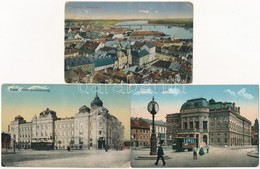 **, * 37 Db RÉGI Felvidéki Városképes Lap / 37 Pre-1945 Slovakian (Uppern Hungary) Town-view Postcards - Unclassified