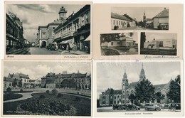 **, * 35 Db Főleg RÉGI Magyar Városképes Lap / 35 Mostly Pre-1945 Hungarian Town-view Postcards - Ohne Zuordnung