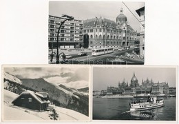 **, * 31 Db Főleg RÉGI Képeslap: Főleg Magyar Városok és Motívumok / 31 Mostly Pre-1945 Postcards: Mostly Hungarian Town - Unclassified