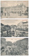 * 15 Db RÉGI Magyar Városképes Lap / 15 Pre-1945 Hungarian Town-view Postcards - Ohne Zuordnung