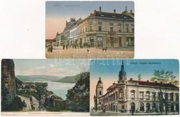 **, * 13 Db RÉGI Magyar Városképes Lap / 13 Pre-1945 Hungarian Town-view Postcards - Ohne Zuordnung