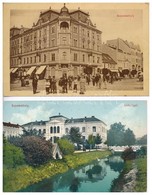 **, * 12 Db RÉGI Magyar Városképes Lap / 12 Pre-1945 Hungarian Town-view Postcards - Ohne Zuordnung