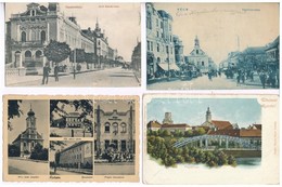 **, * 11 Db RÉGI Magyar Városképes Lap / 11 Pre-1945 Hungarian Town-view Postcards - Unclassified