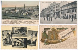 **, * 11 Db RÉGI Magyar Városképes Lap / 11 Pre-1945 Hungarian Town-view Postcards - Unclassified