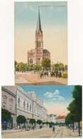 **, * 10 Db RÉGI Magyar Városképes Lap / 10 Pre-1945 Hungarian Town-view Postcards - Ohne Zuordnung