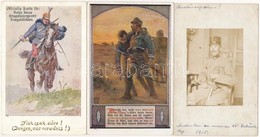 **, * 9 Db RÉGI Katonai Motívum Képeslapok és Fotók / 9 Pre-1945 Military Motive Postcards And Photos - Unclassified