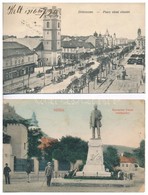 * 7 Db RÉGI Magyar Városképes Lap / 7 Pre-1945 Hungarian Town-view Postcards - Ohne Zuordnung