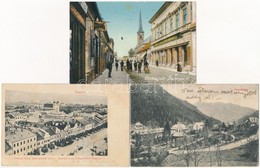 **, * 5 Db RÉGI Felvidéki Városképes Lap / 5 Pre-1945 Slovakian (Upper Hungary) Town-view Postcards - Ohne Zuordnung