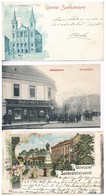 * 5 Db RÉGI Magyar Városképes Lap / 5 Pre-1945 Hungarian Town-view Postcards - Ohne Zuordnung