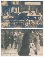**, * 2 Db RÉGI Képeslap Ferenc József Temetéséről / 2 Pre-1945 Postcards Of The Funeral Of Franz Joseph - Ohne Zuordnung