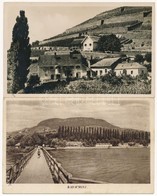 Badacsony - 2 Db RÉGI Képeslap / 2 Pre-1945 Postcards - Ohne Zuordnung