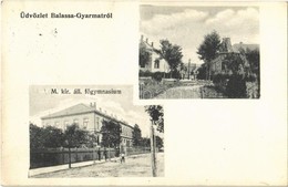 T2 1910 Balassagyarmat, M. Kir. állami Főgimnázium. 842. Darvai A. Utóda Kiadása - Ohne Zuordnung