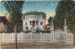 * T3 1917 Balatonboglár, Munkaután Villa (gyűrődések / Creases) - Ohne Zuordnung